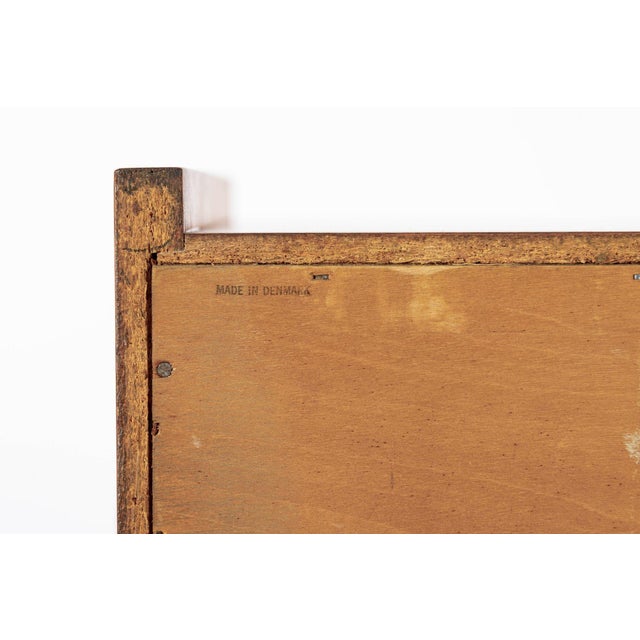 Mid Century Danish Teak Wood Bookcase Cabinet & Secretary Desk 1960s For Sale - Image 14 of 14