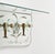 1950s Mid-Century Coat Rack Shelf in Mirror, Brass & Glass attributed to Cristal Art, Italy, 1950s For Sale - Image 5 of 18