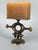 Brutalist Candleholder Sculpture in Bronze with Candle from Zoltan Pap, Hungary, 1970s For Sale - Image 14 of 14