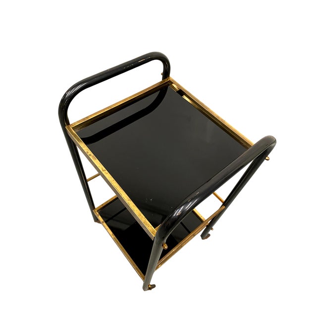 Vintage Bar Cart For Sale - Image 4 of 9