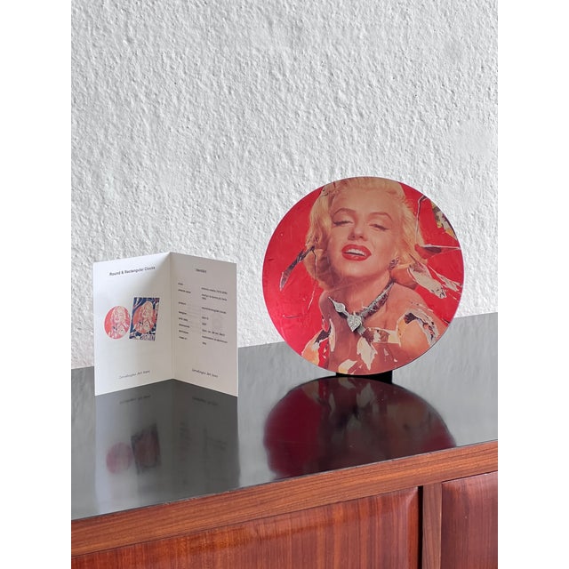 Table Clock by Mimmo Rotella for Zero Disegno, 2000s For Sale - Image 9 of 10