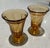 1960s Fostoria Jamestown Amber Swirl Footed Beverage Glass. Made in Usa. Retired Produced 1958 - 1982 For Sale In Miami - Image 6 of 6