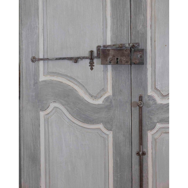 18th Century Painted Double-Sided Communication Door For Sale In Atlanta - Image 6 of 12