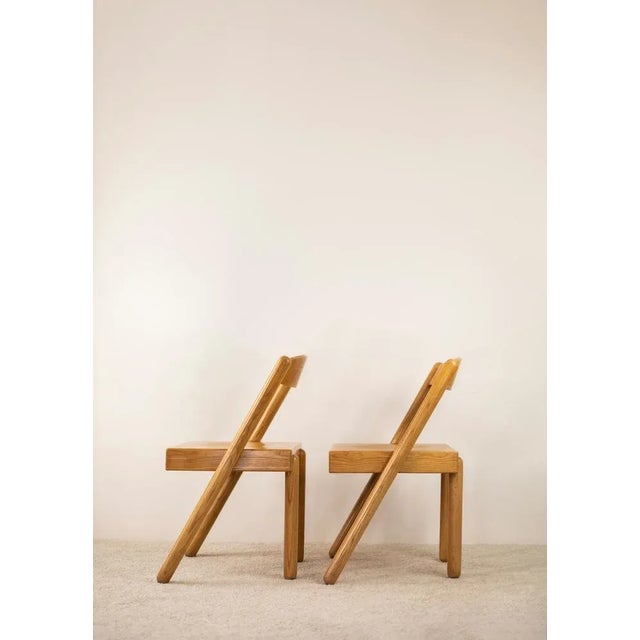 Mid-Century Modern Set of Chairs by Renato Toso For Sale - Image 3 of 11