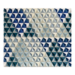 Sebastian Welzel, Fis-6 Topographie, Laminated Cardboard, Limited Edition 5 of 20 For Sale