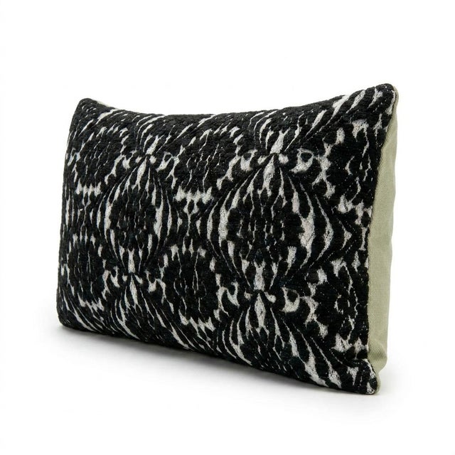 Mid-Century Modern Anatolian Kilim Lumbar Pillow Cover 8'' X 18'' For Sale - Image 3 of 4
