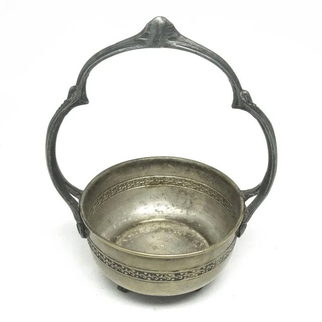 1930s Art Deco Sugar Bowl from JZW, Poland, 1930s For Sale - Image 5 of 9