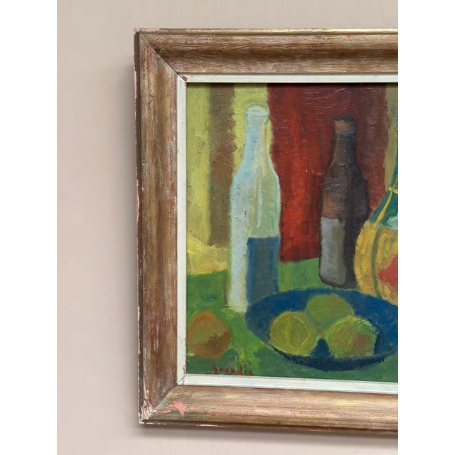 Svän Grandin, Nature Morte, 1960s, Oil on Panel, Framed For Sale - Image 7 of 18