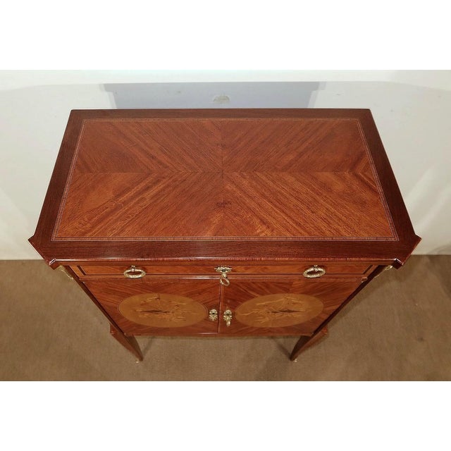 Small Buffet in Precious Wood, Early 20th Century For Sale - Image 5 of 18