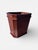Vintage Wood Waste Paper Basket Designed by Siam Designs San Francisco For Sale - Image 4 of 9