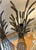 Brass Finish Wheat Sheath Candle Stick Holders For Sale - Image 4 of 5