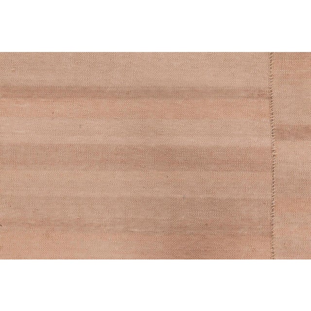 Modern Custom Flat-Weave Kilim Runner by Doris Leslie Blau Size: 3'5" × 17'0" (104 × 518 cm) This custom flat-weave Kilim...