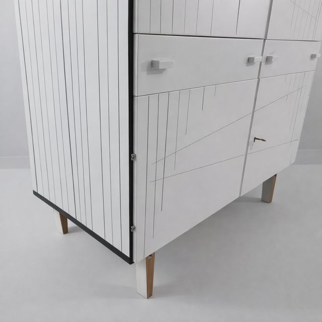 Vintage Wardrobe in Ash by Francisek Mezulanik, 1970s For Sale - Image 11 of 16
