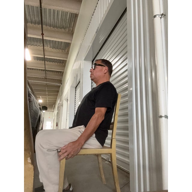 19th Century Set of Eight English Gilt and Painted Decoration Chairs For Sale In Savannah - Image 6 of 9