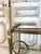 Rolling Bar Trolley in Brass, Bronze and Glass, 1960 For Sale - Image 6 of 12