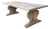 Vintage Sculptural Wood Dining Table For Sale