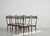Mid-Century Modern Dining Room Chairs attributed to Ico Paris, Set of 6 For Sale - Image 3 of 18