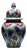 Handmade Ceramic “Kupecik” Ginger Jar (20cm) – Textured Relief Floral Pattern – Lidded Iznik Vase For Sale
