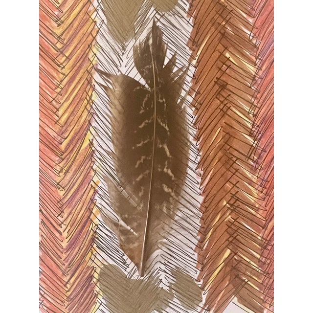 Original Hilary Inglis "Birds of a Feather" Painting — Piece III of III For Sale - Image 4 of 5