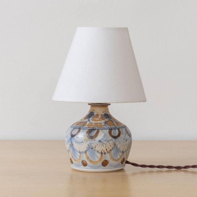 1960s French Ceramic Lamp by Jean-Claude Courjault For Sale - Image 4 of 12