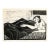 1950s Ruth Leaf Karen Sleeping Female Woodcut For Sale