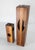 Mid-Century Modern Mid-Century Modern Black Walnut Flower Bud Vases For Sale - Image 3 of 12