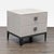 An Italian design, the Mont Blanc Nightstand provides a contemporary style and generous storage space. It features a pale...