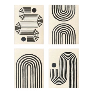 "Follow Your Path" Set of 4 16" X 20" For Sale