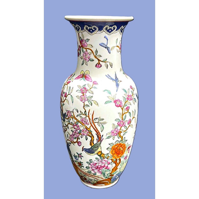 Nora Fenton 1960s Nora Fenton Chinoiserie Vase For Sale - Image 4 of 7