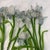 French Beaded Flowers Pale Blue and White Iris For Sale - Image 10 of 12