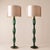 Mid-Century Modern 1980s Mid Century Modern, Murano Glass Green Floor Lamps - Pair For Sale - Image 3 of 15
