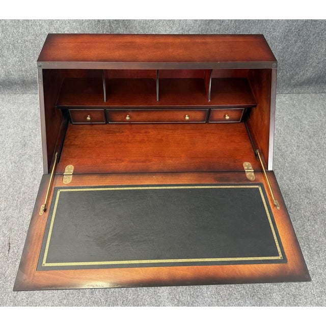 Wood Bombay Co. Secretary Desk For Sale - Image 7 of 14