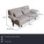 Here you get the absolute classic sleeper sofa from Ligne Roset in a particularly high-quality version. The "Multy" is...