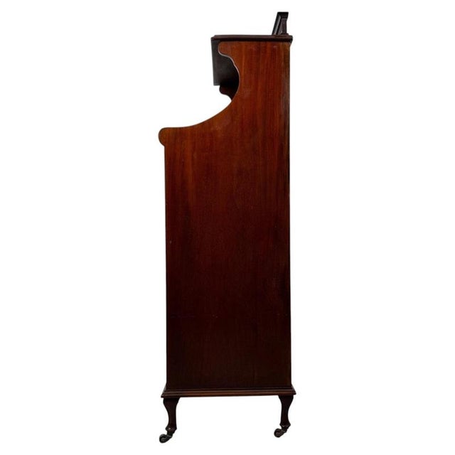 Antique 20th Century Mahogany Cupboard For Sale - Image 9 of 12