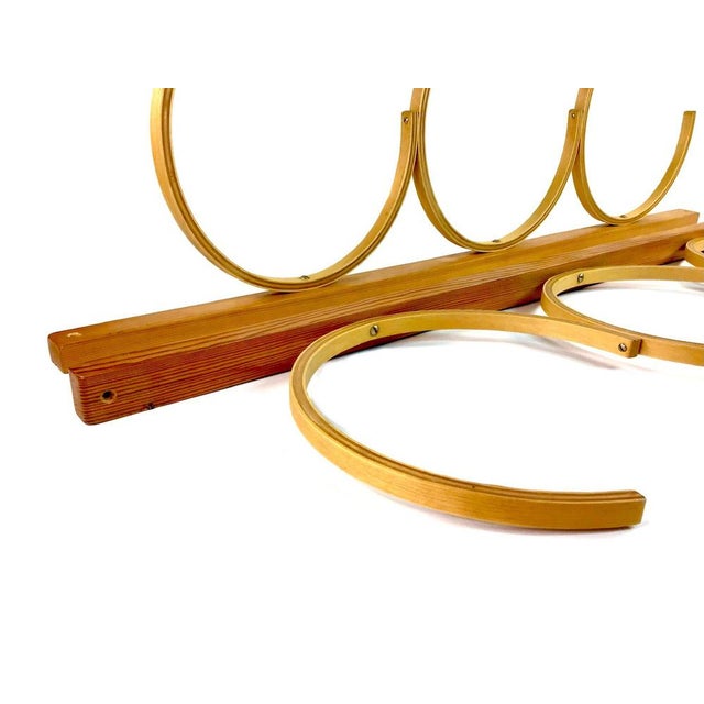 Mid-Century Modern Bentwood Drawing Brackets by Alvar Aalto for Artek, 1950s, Set of 2 For Sale - Image 3 of 11