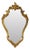 Baroque French Gold-Leaf Gilded Mirror with Crest For Sale
