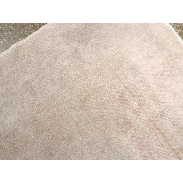 Mid 20th Century Galerie Shabab Collection Mid-20th Century Turkish Sivas Throw Rug For Sale - Image 5 of 7