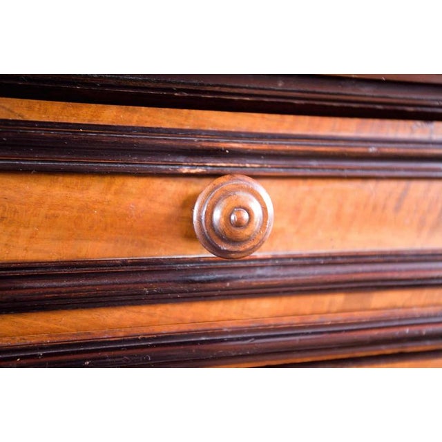 Five-drawer chest of drawers made of fruit wood from the Louis Philippe period. Interior and structure made of solid oak....