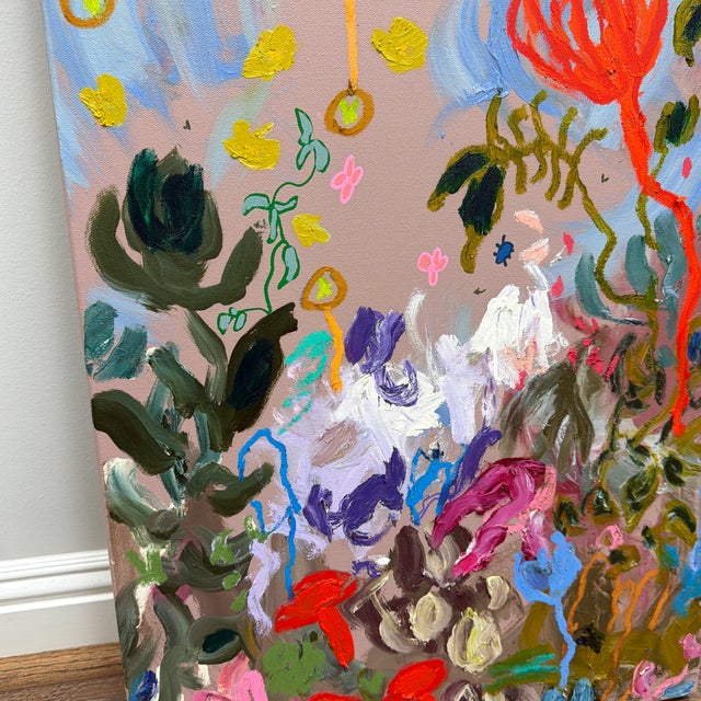 Abstract Ak Hardeman - Original Painting on Canvas - “More Than Enough to Show You” For Sale - Image 3 of 6