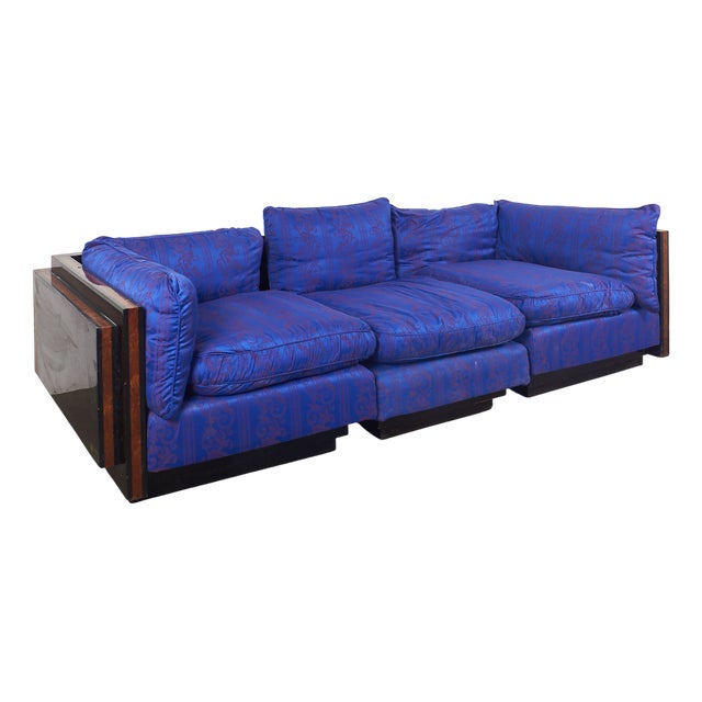 Roman Deco Modular Sofa, 1970s, Set of 3 For Sale