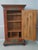 Traditional Pennsylvania Dutch Paint Decorated 1 Door Case Cupboard For Sale - Image 3 of 18