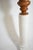 Plaster Columns and Wooden Lamps Vases, Set of 2 For Sale - Image 5 of 6