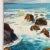 Mid 20th Century Mid-Century Oil Painting Depicting California Coast and Waves by Olive Van Bergen For Sale - Image 5 of 8