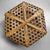 Brown Shōwa Japanese Bamboo Baskets, 1950, Set of 2 For Sale - Image 8 of 9