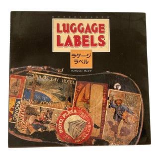 Luggage Labels Vintage Book by David Craig 1989 For Sale
