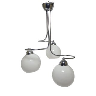 Art Deco Style Chandelier, Poland, 1970s For Sale