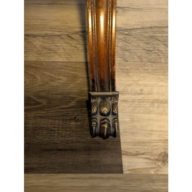 Early 20th Century Zangerle & Peterson Drop Leaf Coffee Table Mahogany For Sale - Image 16 of 18