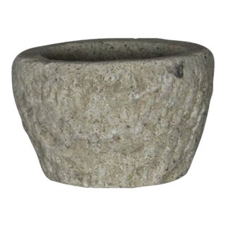 1920s French Stone Bowl For Sale
