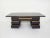 Large Black Wooden Executive Desk, 1960s For Sale - Image 4 of 17