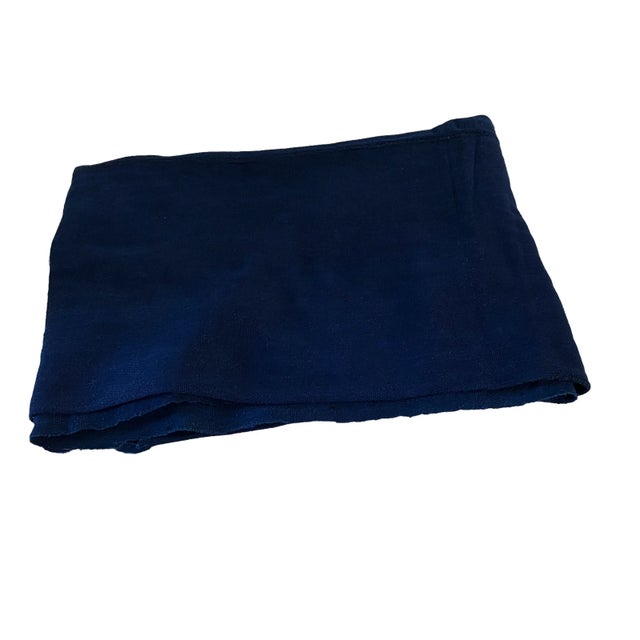 Fine Plain Indigo Cloth - Mossi Tribe Burkina Faso For Sale - Image 4 of 6